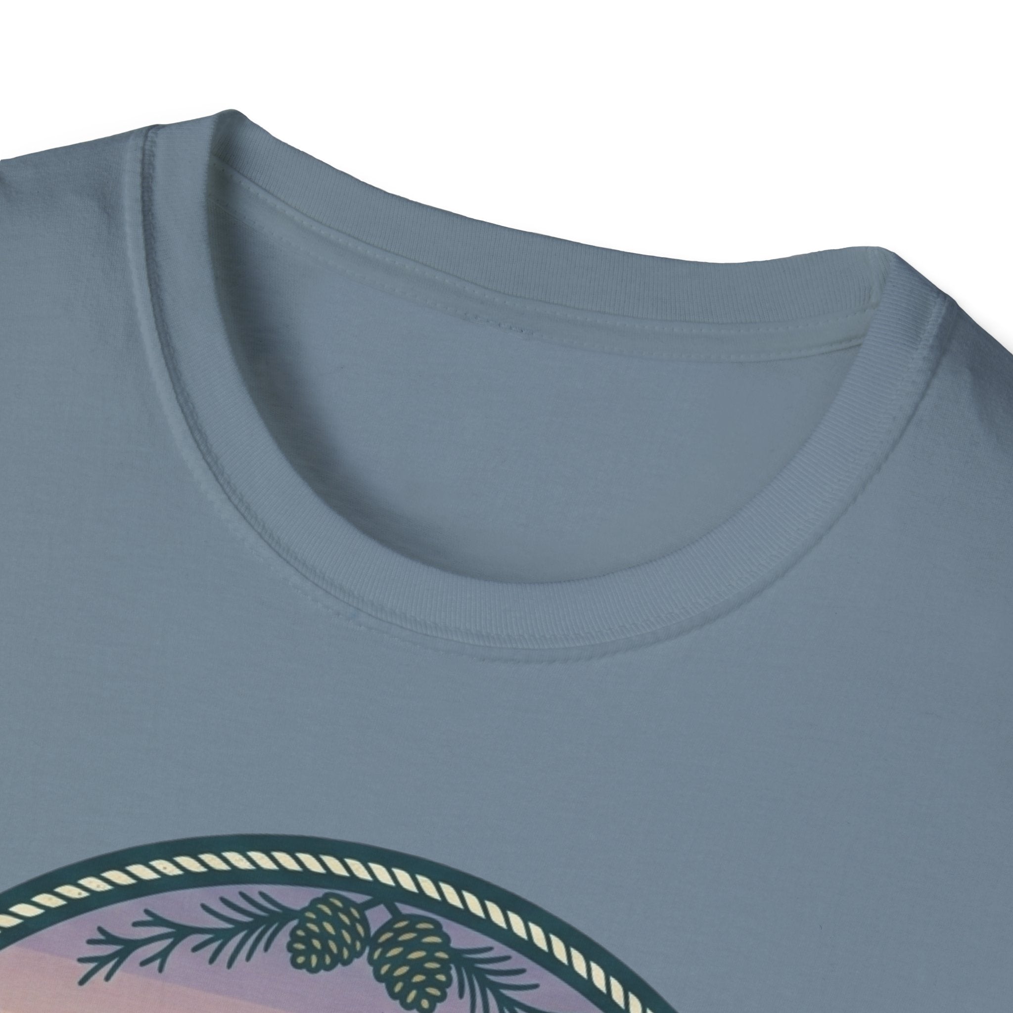 Kayak Sunset T‑Shirt — "Drift Into The Quiet Places" Outdoor Relaxation Tee