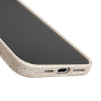 Biodegradable Phone Case — Eco-Friendly Forest Sketch Pattern