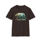 Forest Bear Silhouette T-Shirt