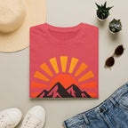 Chase The Sunrise Mountain T-Shirt — Sunrise & Peaks Graphic Tee
