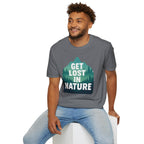 "Get Lost in Nature" Pine Trees T-Shirt