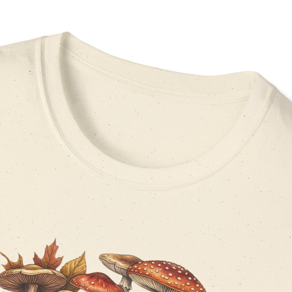 Mushroom & Autumn Leaves T-Shirt