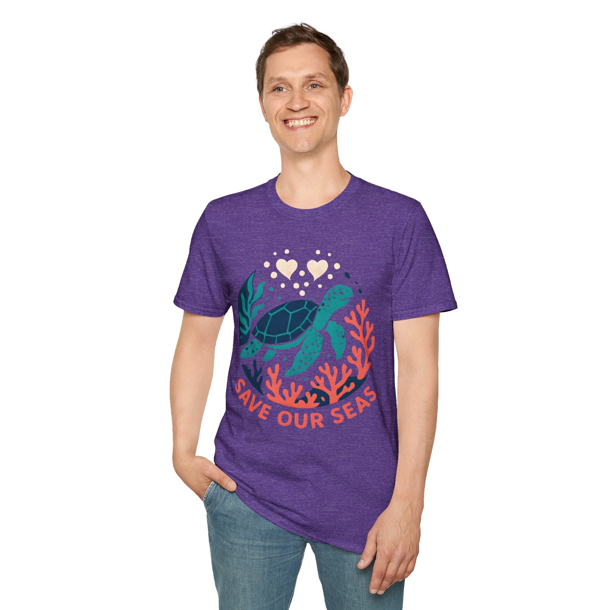 Save Our Seas Sea Turtle T-Shirt — Ocean Conservation Tee