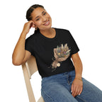Floral Bouquet Graphic T-Shirt — Rustic Wildflower Bouquet Tee