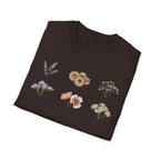 Floral Mini Bouquet T-Shirt — Vintage Botanical Graphic Tee