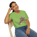 Floral Bouquet Graphic T-Shirt — Rustic Wildflower Bouquet Tee