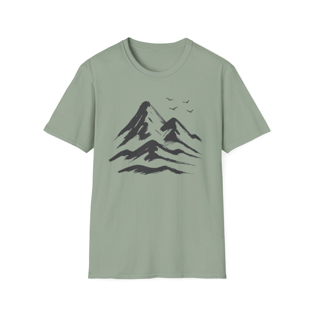 Mountains and Birds T-Shirt