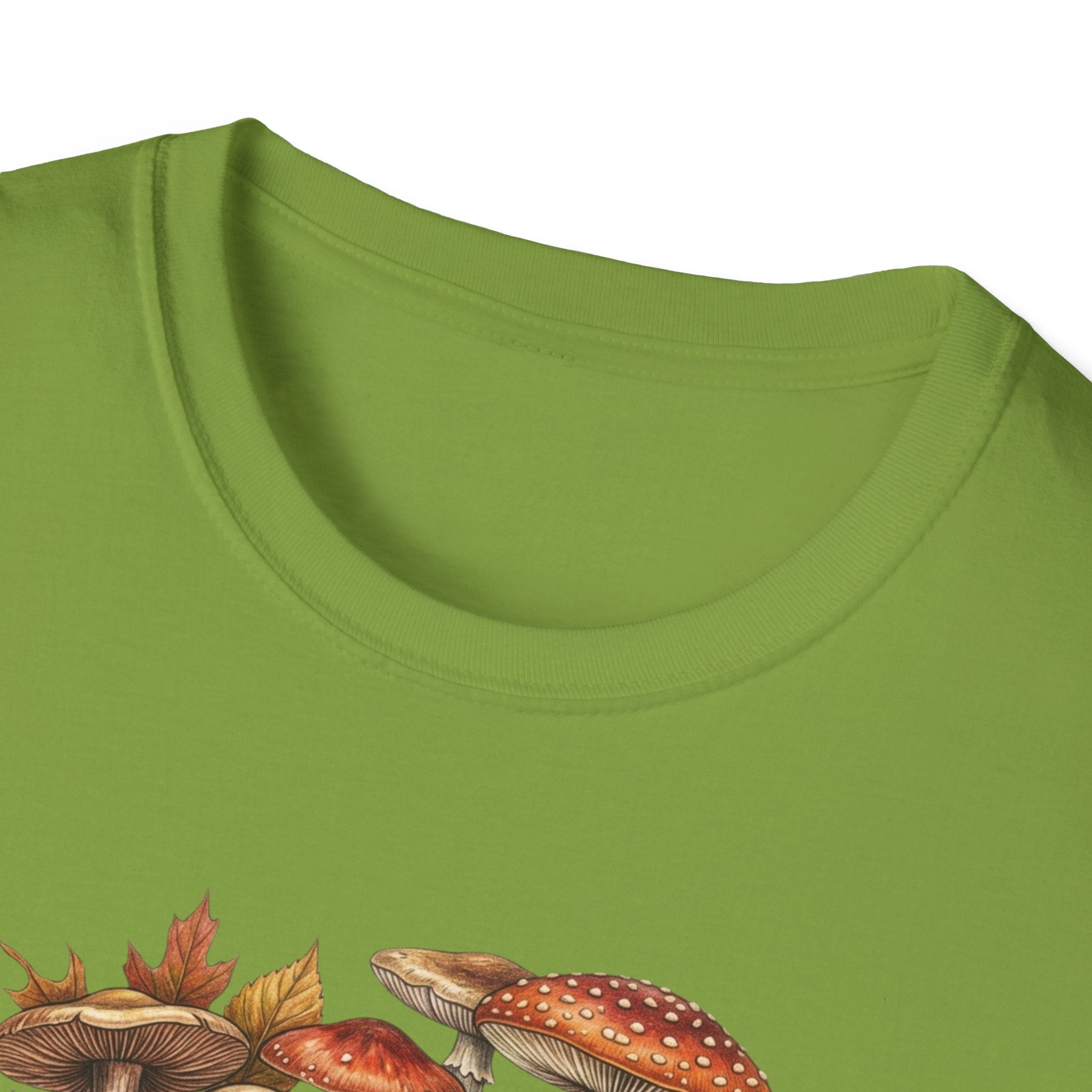 Mushroom & Autumn Leaves T-Shirt