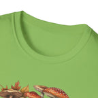 Mushroom & Autumn Leaves T-Shirt