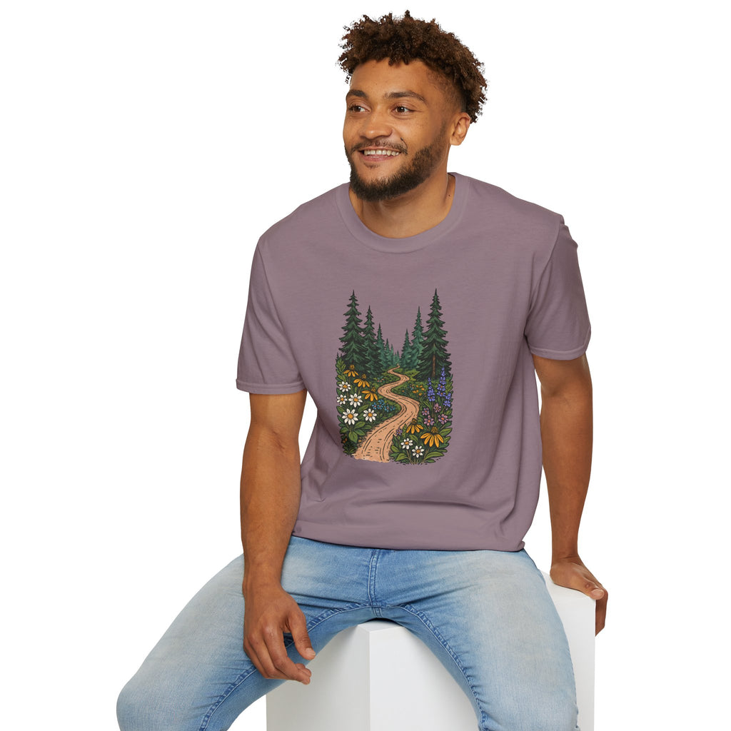 Winding Forest Path T-Shirt