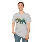 Forest Bear T-Shirt — Watercolor Woodland Bear Graphic Tee Shirt