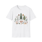 Woodland Fox T-Shirt — Nature Forest Camping Graphic Tee