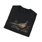 Pheasant Graphic T-Shirt — Vintage Game Bird Tee for Hunters & Nature Lovers