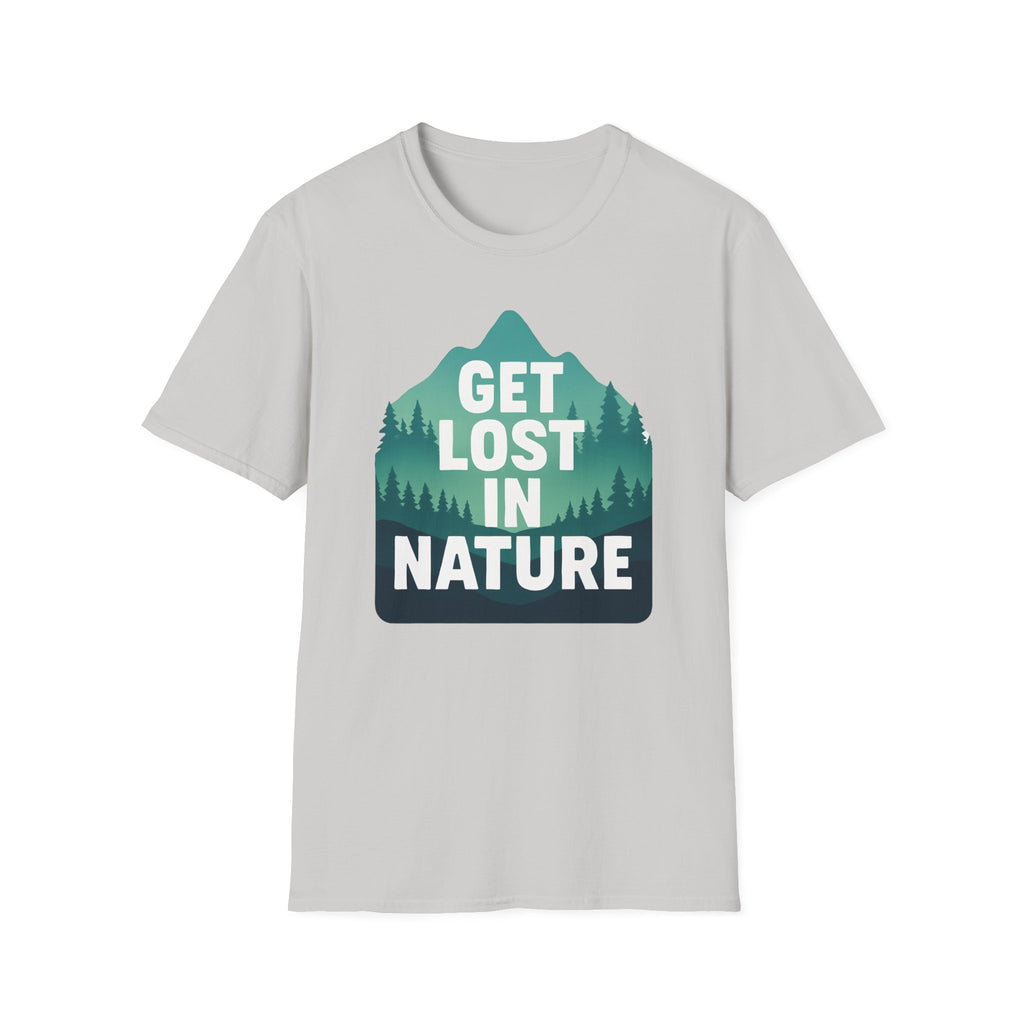 "Get Lost in Nature" Pine Trees T-Shirt