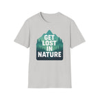 "Get Lost in Nature" Pine Trees T-Shirt