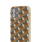 Eco-Friendly Phone Case — Vintage Camper Pattern Biodegradable iPhone Cover