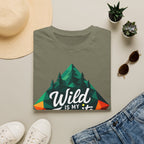 Wild Is My Favorite Color Diamond T-Shirt — Pines & Geometric Logo