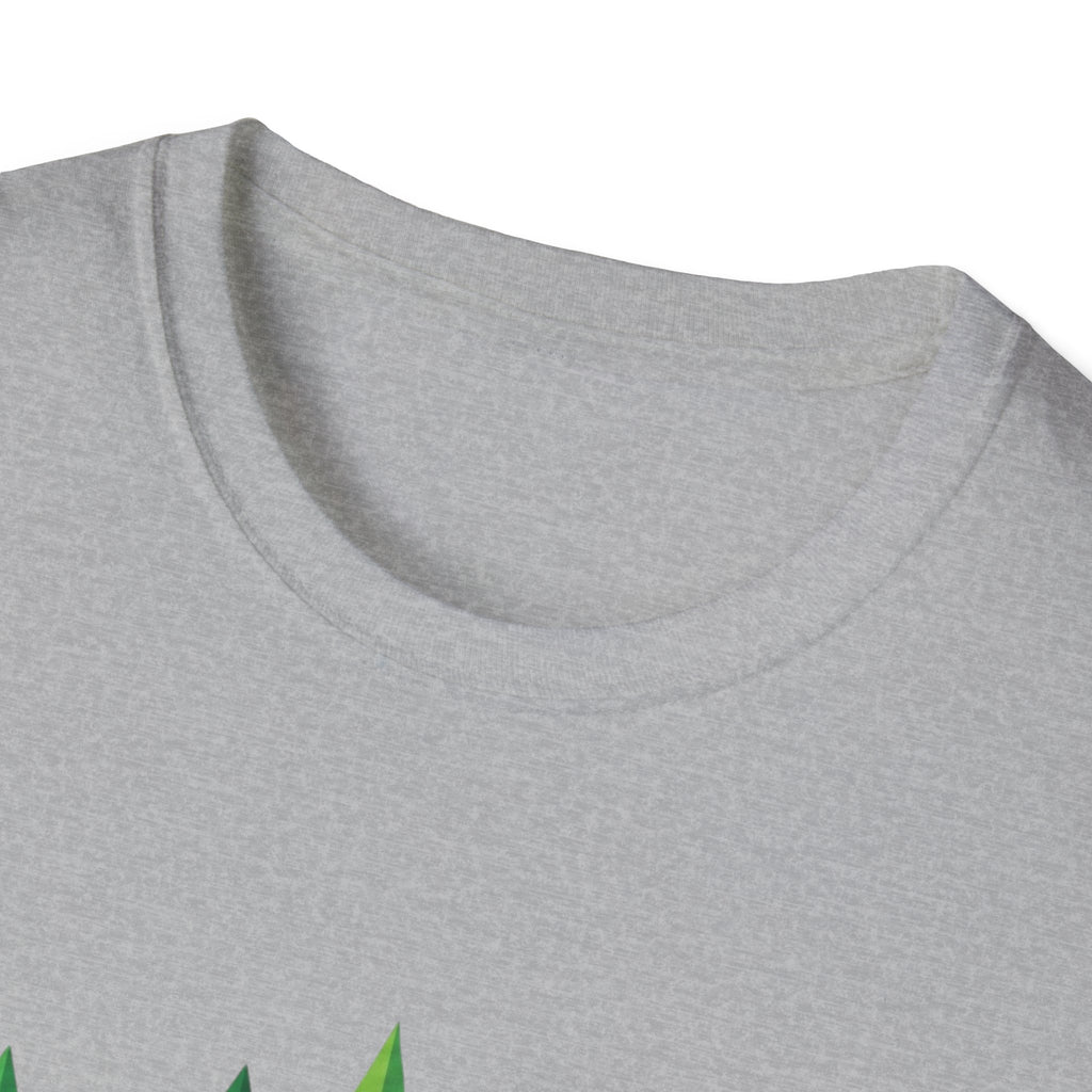 Forest Graphic T-Shirt — Minimal Green Pine Trees Tee