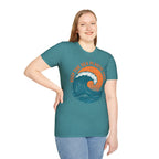 "Keep the Sea Plastic Free" Ocean Conservation Wave Tee Shirt