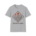"Nature Is Home" Floral T-Shirt
