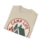 Camp Life T-Shirt — Tent & Campfire Outdoor Tee