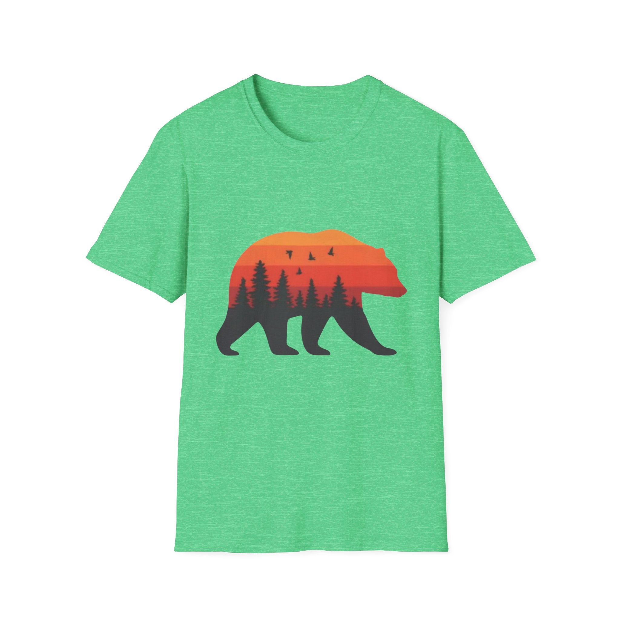 Bear Silhouette at Sunset T-Shirt