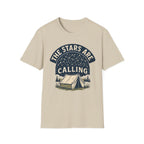 "The Stars Are Calling" Camping Tent Stargazing T-Shirt