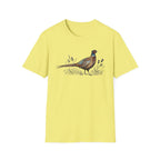 Pheasant Graphic T-Shirt — Vintage Game Bird Tee for Hunters & Nature Lovers