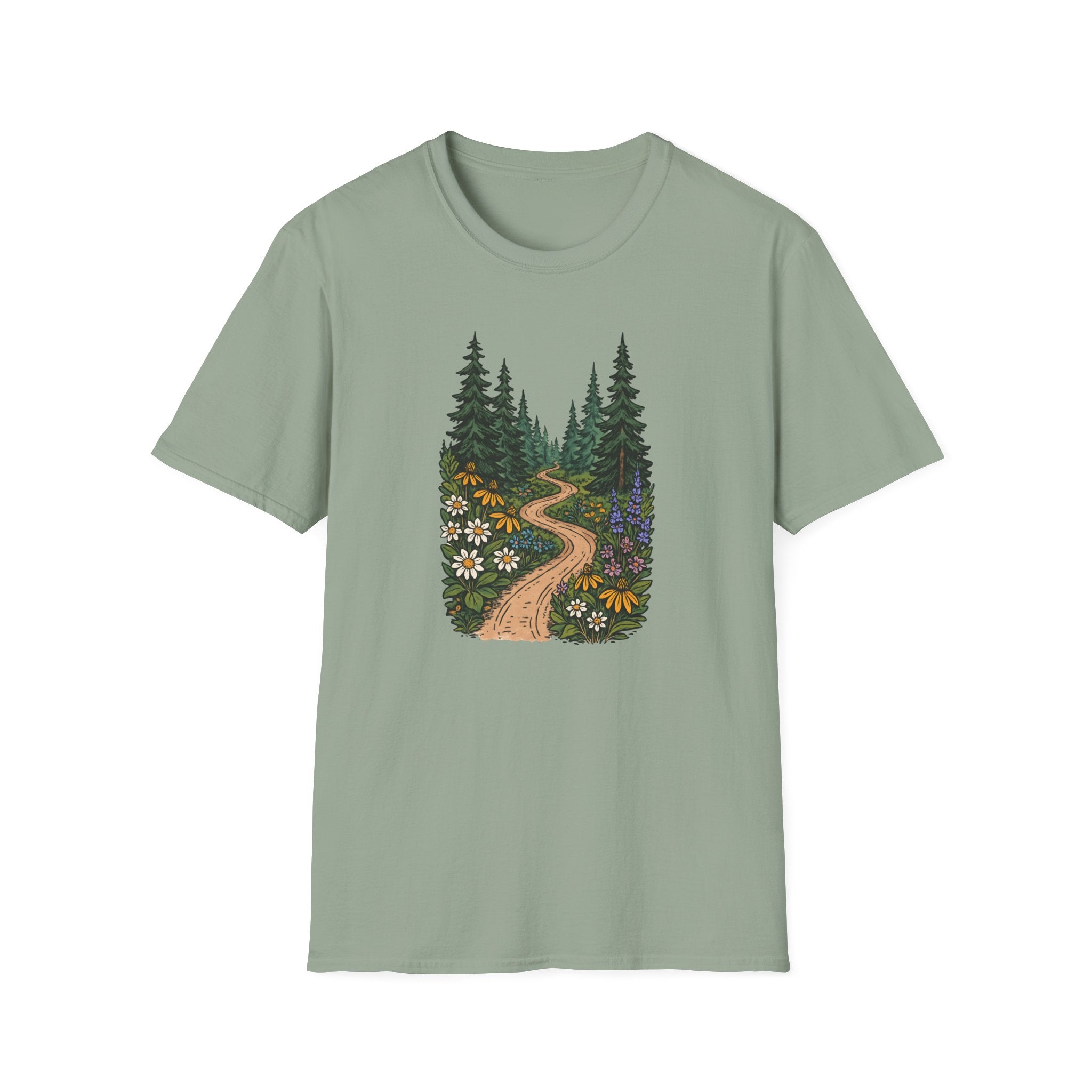 Winding Forest Path T-Shirt