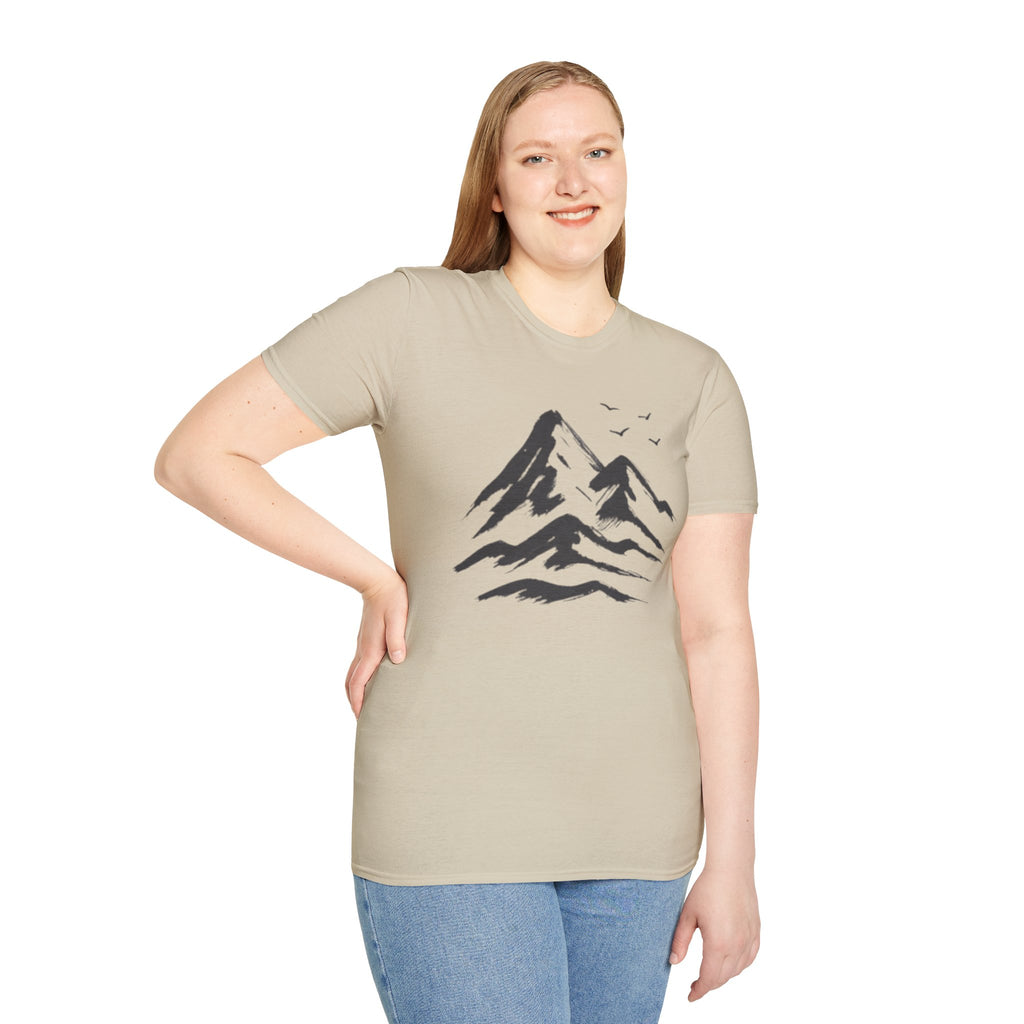 Mountains and Birds T-Shirt