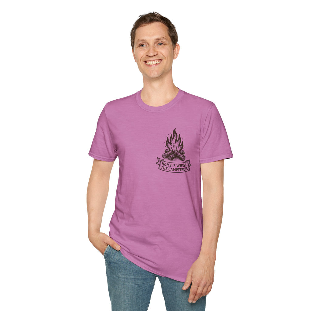 "Home Is Where The Campfire Is" T-Shirt