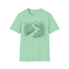 Winding Path Through The Meadow Floral T-Shirt