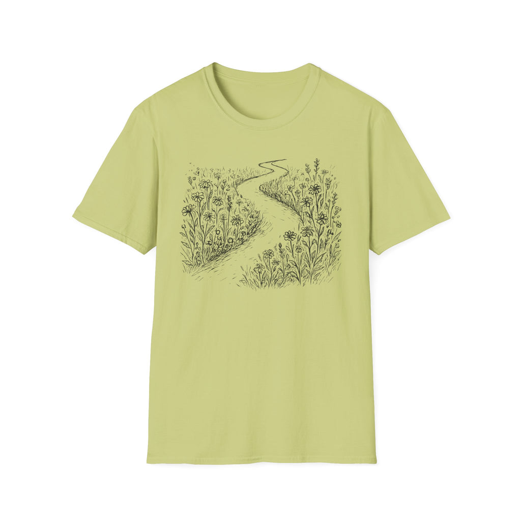 Winding Path Through The Meadow T-Shirt