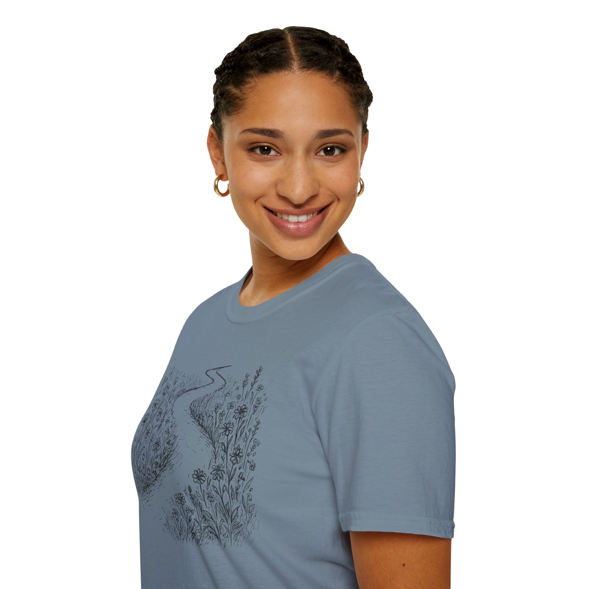 Winding Path Through The Meadow T-Shirt