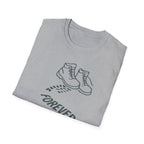 Boots with Footprints "Forever Outdoors" T-Shirt