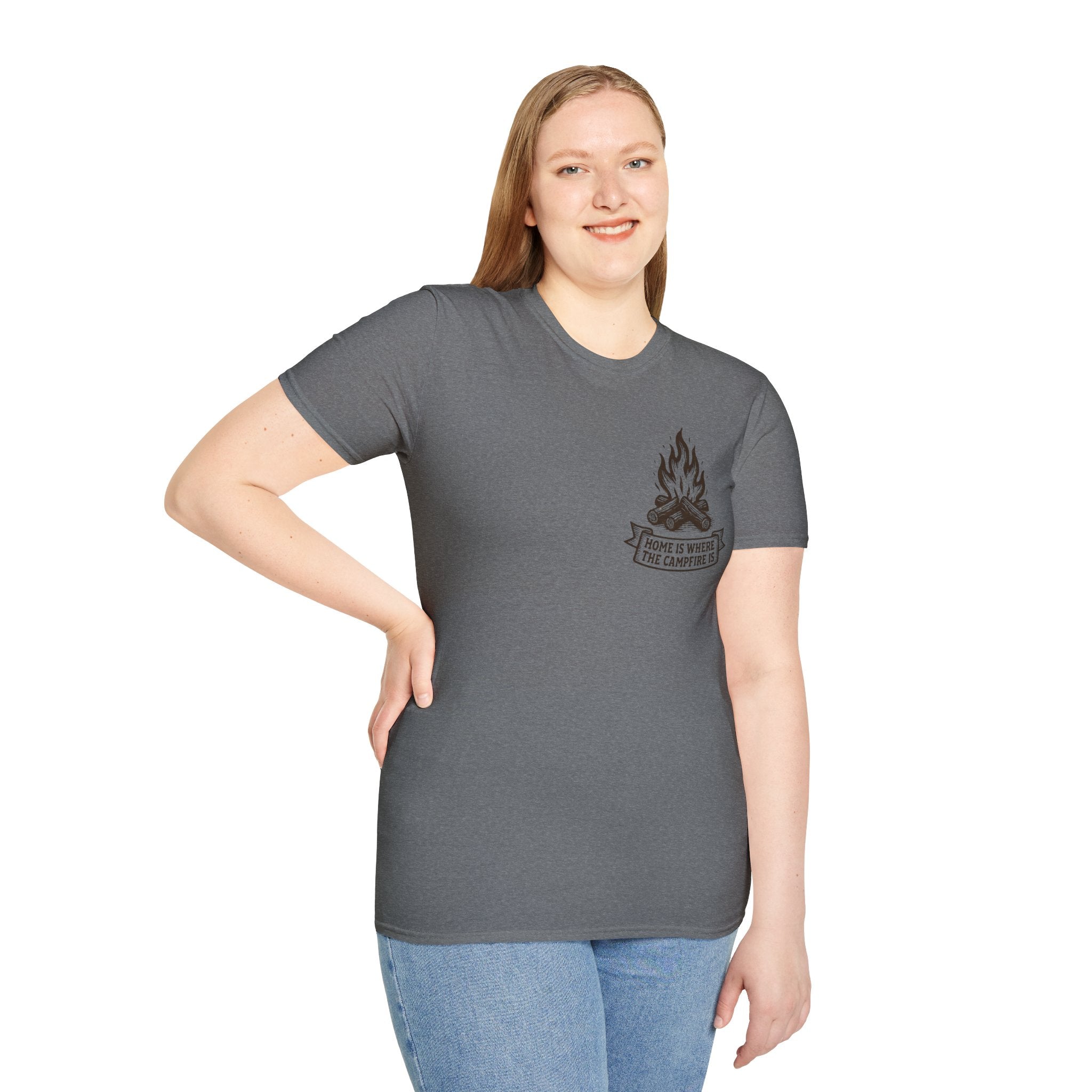 "Home Is Where The Campfire Is" T-Shirt