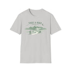 "Take A Hike & Breathe It In" Outdoor Hiking Graphic Tee