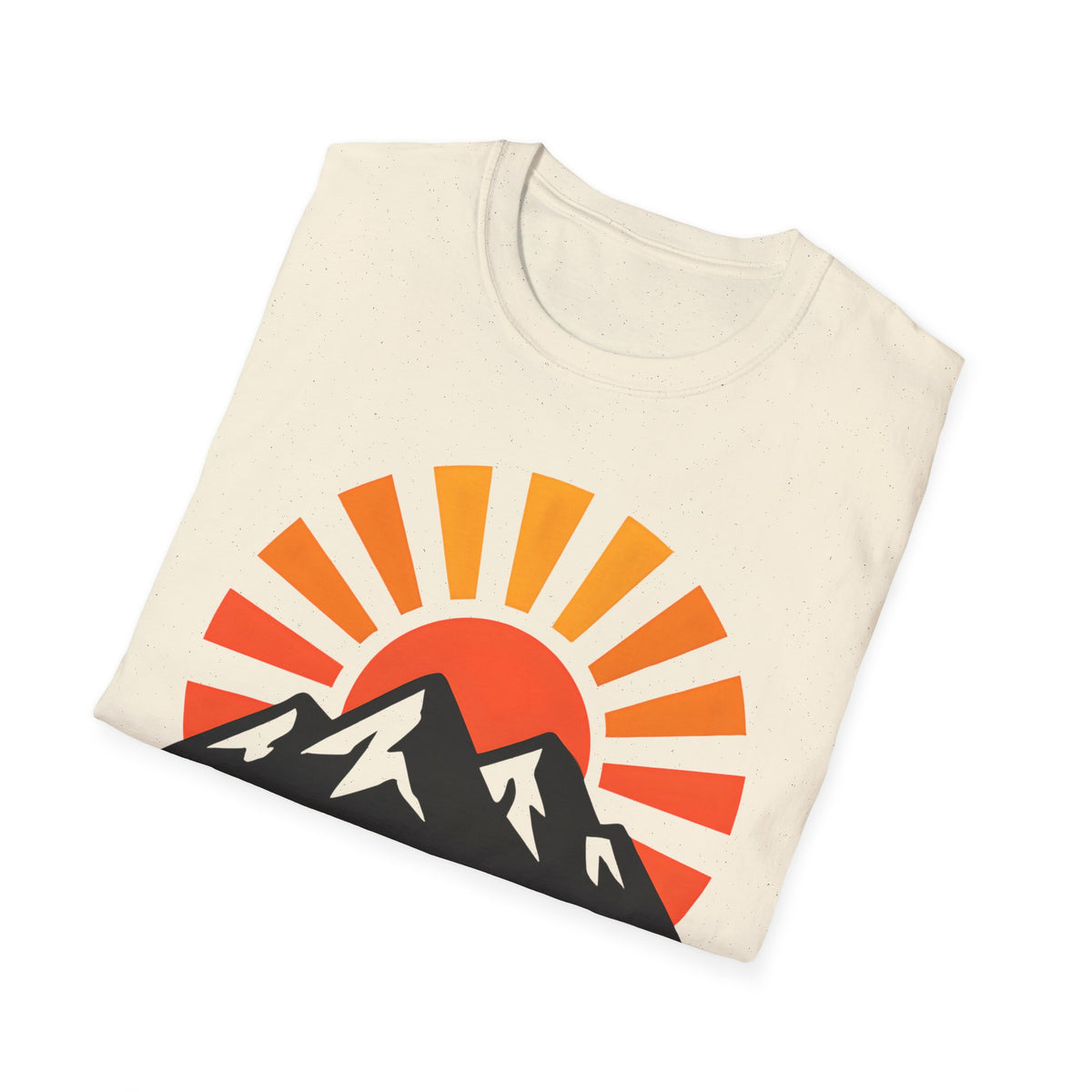 Chase The Sunrise Mountain T-Shirt — Sunrise & Peaks Graphic Tee