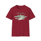 "Take A Hike & Breathe It In" Outdoor Hiking Graphic Tee