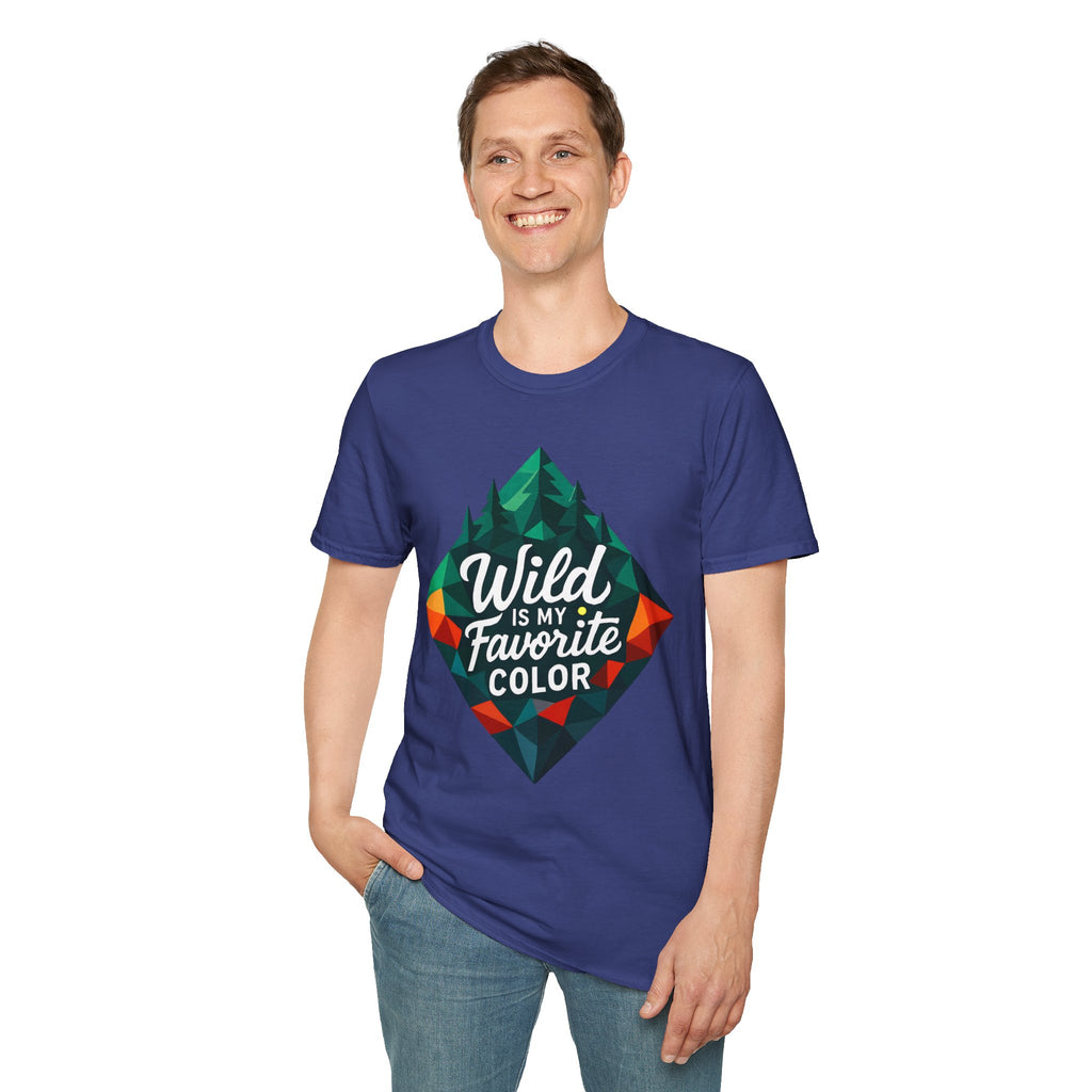 Wild Is My Favorite Color Diamond T-Shirt — Pines & Geometric Logo