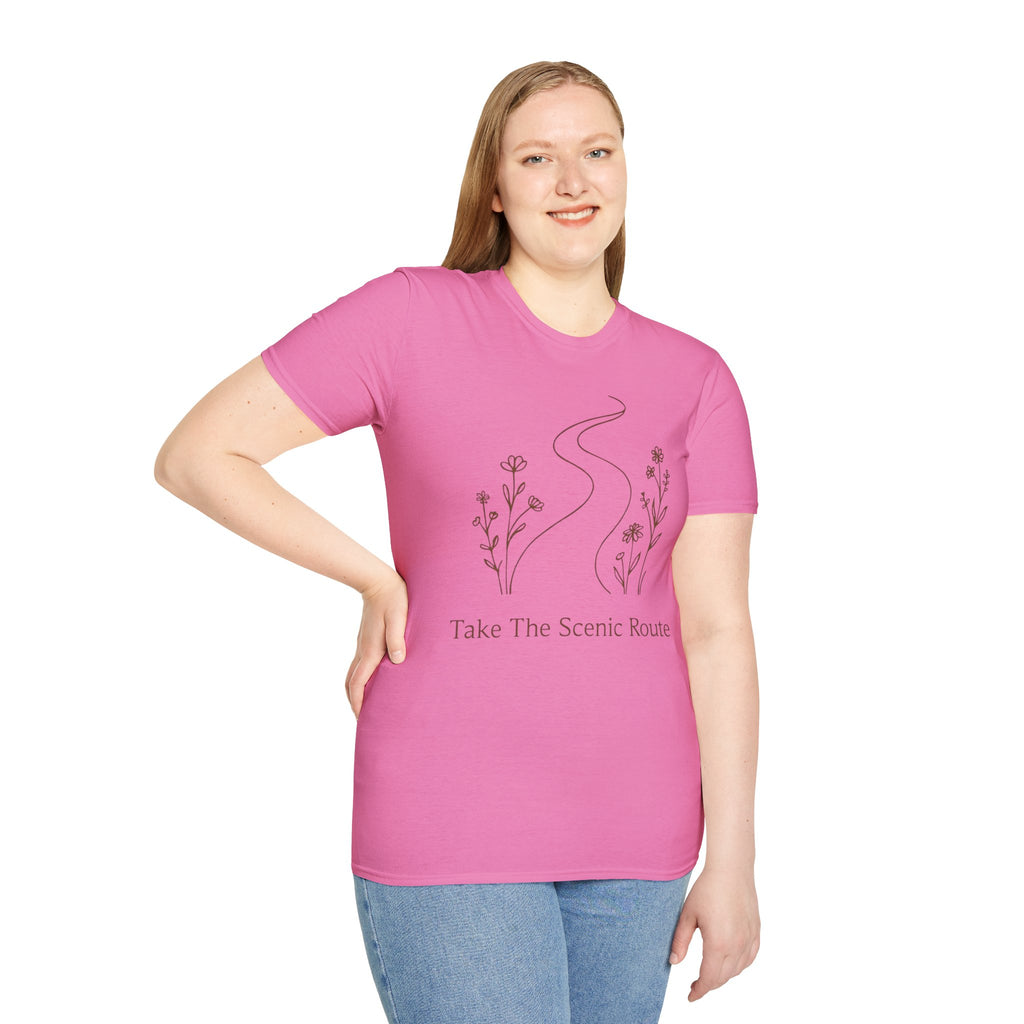 Winding Path "Take The Scenic Route" T-Shirt