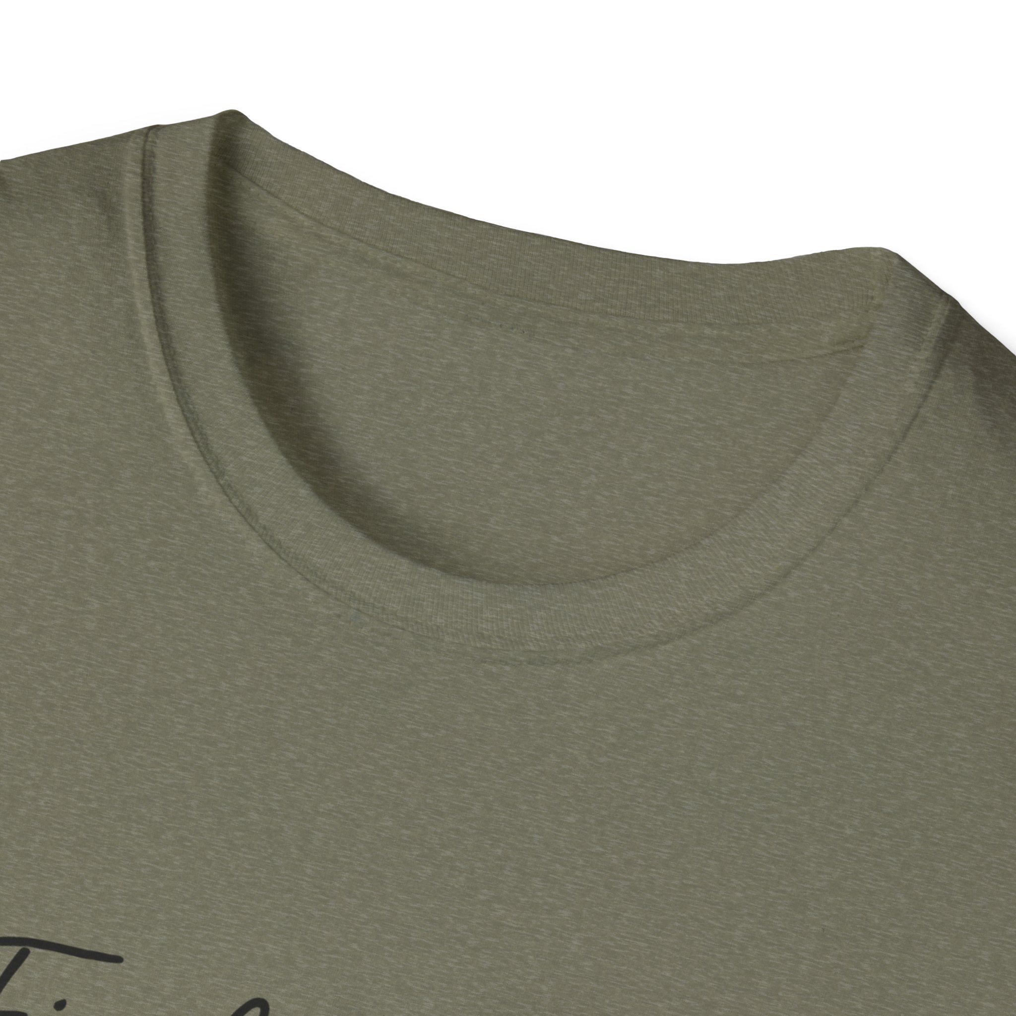 Cursive Chalkboard Writing T-Shirt