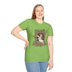 Forest Flapper Fairy Reading in Tree Hollow T-Shirt
