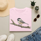 Copy of Chickadee Tee — Watercolor Songbird T‑Shirt