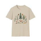 Woodland Fox T-Shirt — Nature Forest Graphic Tee Shirt