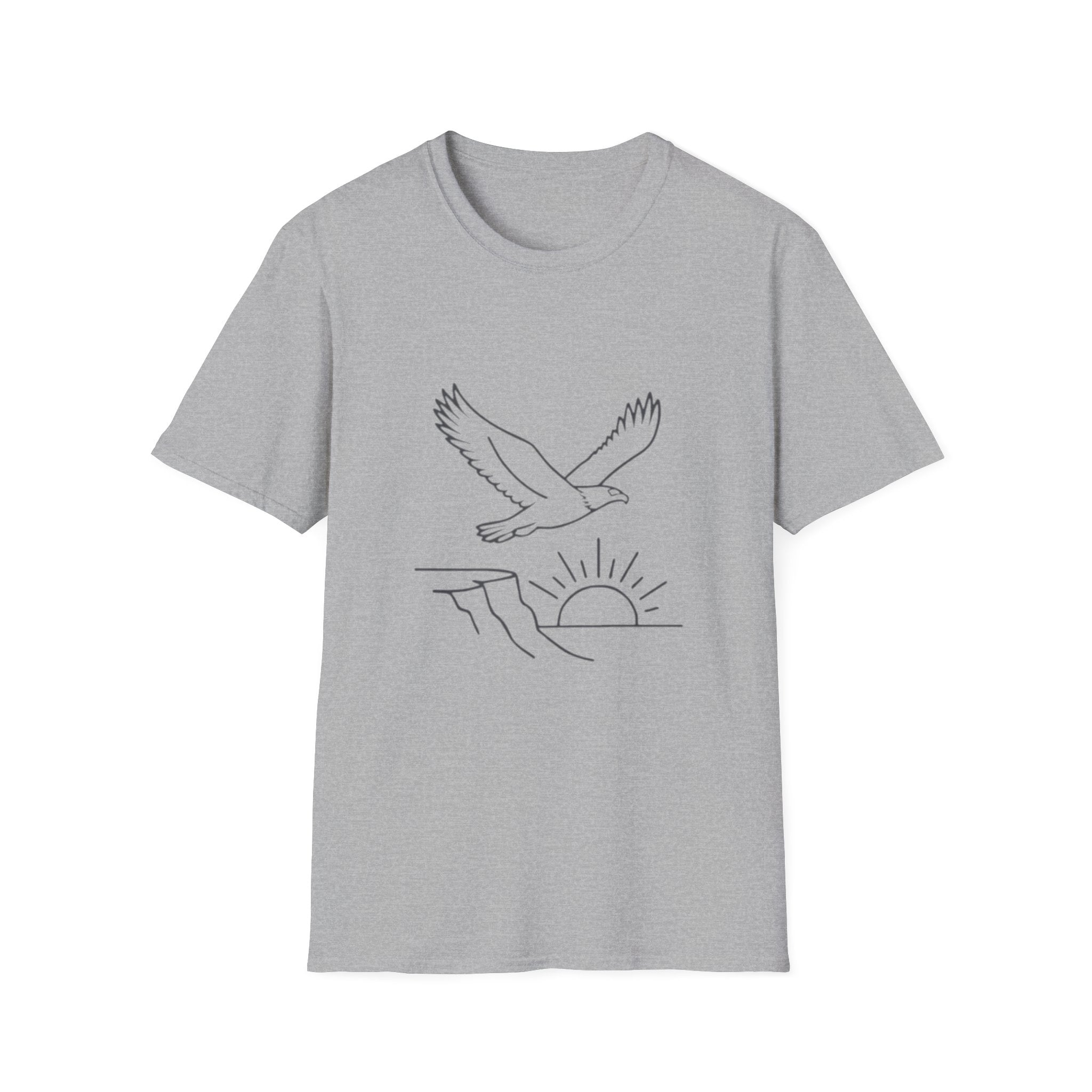 Eagle Over Sunrise T-Shirt