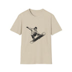 Snowboarder Graphic Tee — Snowboarding Action Shirt