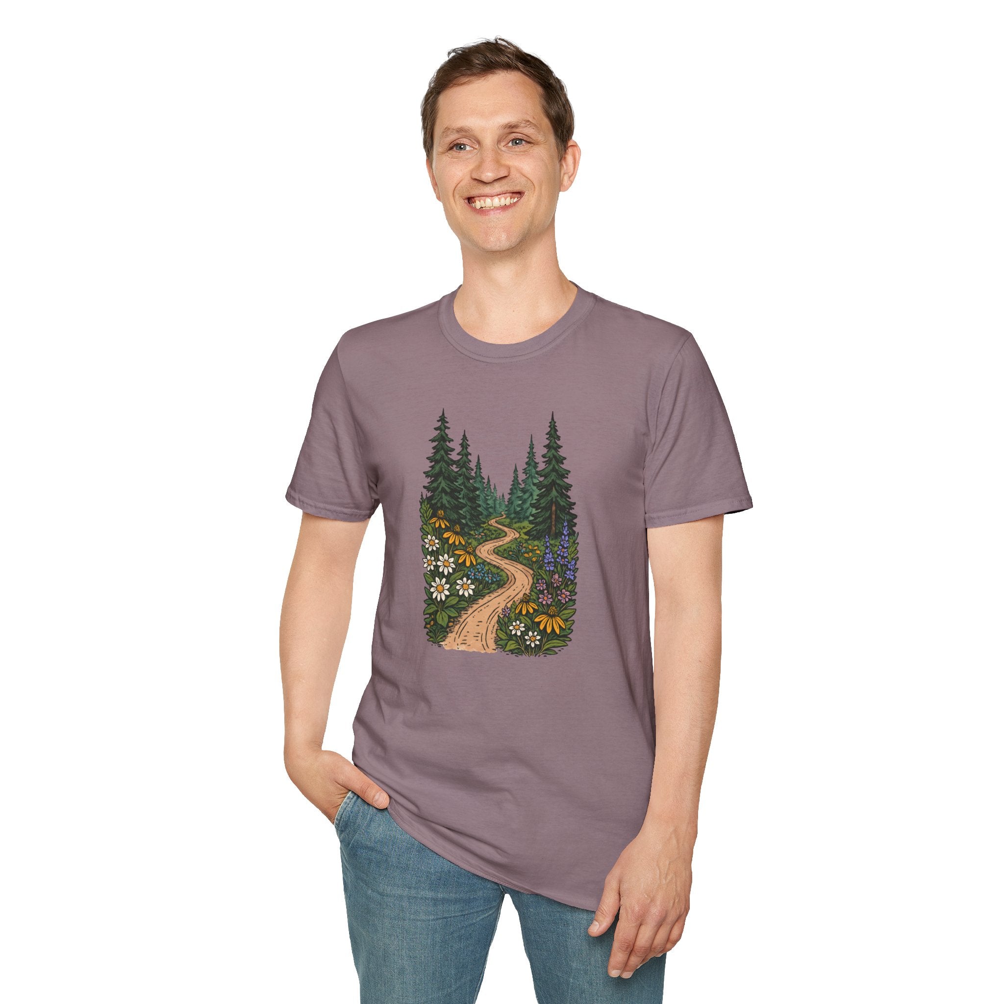 Winding Forest Path T-Shirt