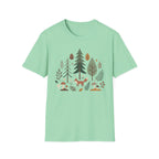 Woodland Fox T-Shirt — Nature Forest Camping Graphic Tee