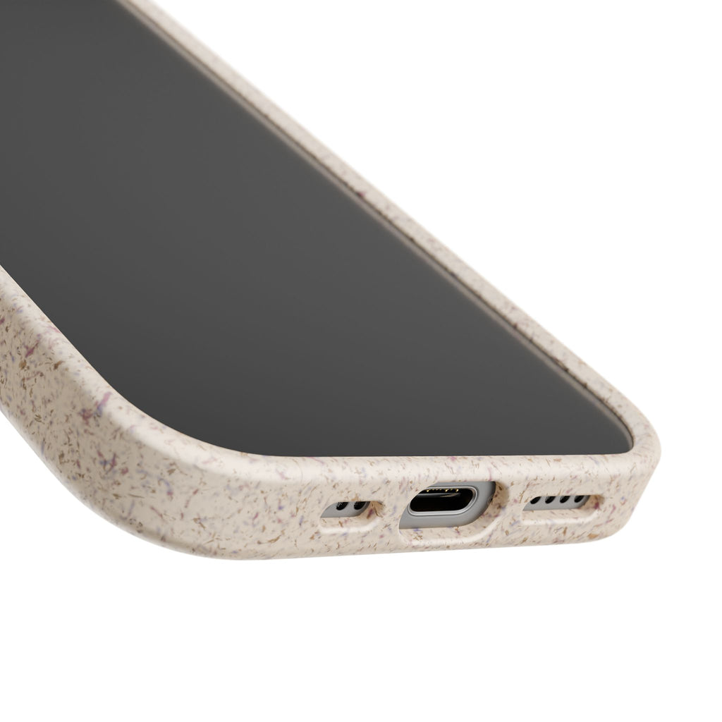 Biodegradable Phone Case — 'Go Outside' Recycled Eco-Friendly iPhone Cover